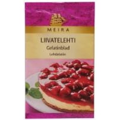 Želatinos lapeliai, 20 g